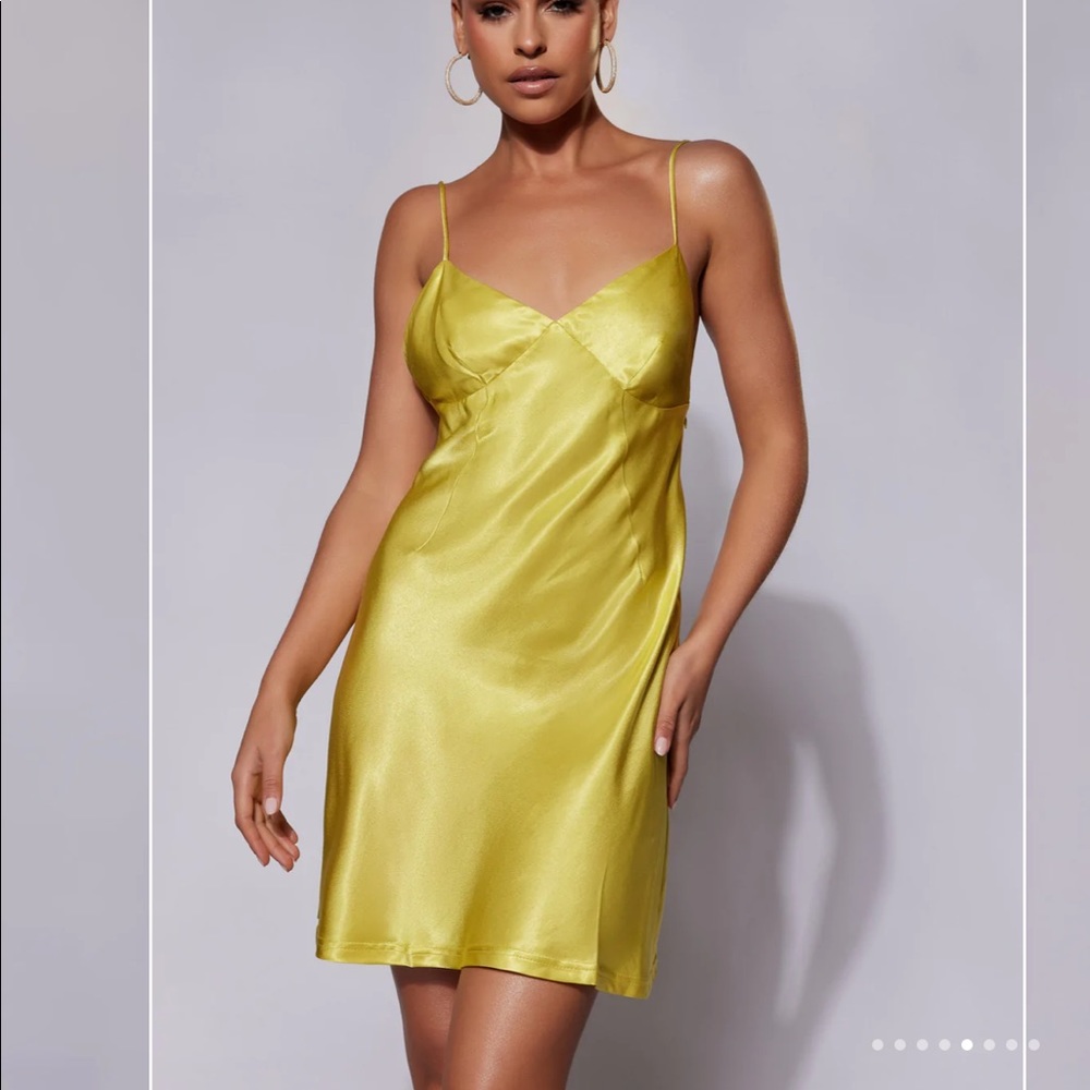 BRAND NEW Meshki Dress Yellow
